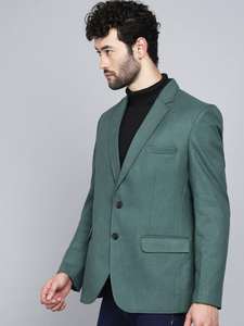 Excellent Quality <b>Green</b> <b>Blazer</b> Coat Elegant Long Sleeve Coat For Corporate And Daily Wear Available At Wholesale Price - Product Image 4