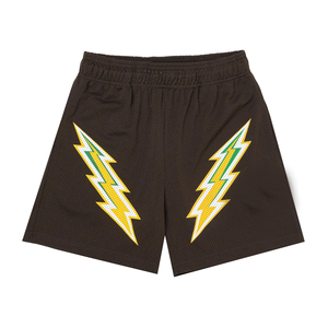 Pantalones cortos de sublimación de peso ligero Ropa de gimnasio informal Pantalones cortos de poliéster deportivos de verano para hombres Ropa de calle de poliéster Pantalones cortos de malla de baloncesto - Product Image 2