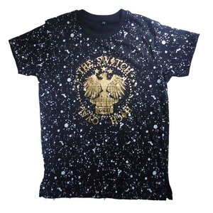 Camiseta de Hip Hop para hombre de la marca más Popular, camiseta de talla grande con hombros caídos cortos, venta al por mayor, técnica lavada con estampado de lámina en blanco, teñido liso - Product Image 5