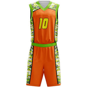 Uniforme de basket-ball de qualité unique, disponible en différentes couleurs, facile à porter, entraînement d'équipe, fabrication en usine, uniforme de basket-ball - Product Image 2