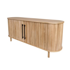 New Mango Wood <b>Sideboard</b> with wooden Sliding Doors 180 cm and 2 Sliding Doors Hot Selling item - Product Image 2