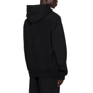 Sweat à capuche décontracté d'hiver pour homme, style haut de gamme, logo personnalisé, détail en strass, fermeture éclair vintage, 100% coton, taille XL ODM - Product Image 2