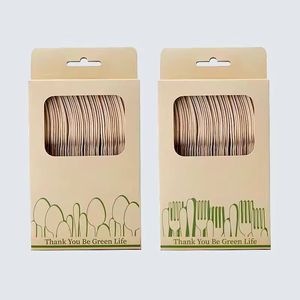 <b>spoon</b> natural disposable <b>spoon</b> <b>wooden</b> cutlery for takeaway environmentally friendly <b>spoon</b> biodegradable compostable cutlery - Product Image 2