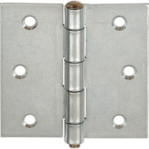 VORMANN Blue Zinc-Plated Steel 89mm X 89mm X 2.1mm Strong Square-Edged Storage Hinge 89mm Height and Width - Product Image 1