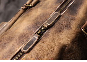 Sac de voyage en cuir DERVO - Grande capacité pour les voyages, les sports de plein air, la randonnée et le camping - Unisexe - Product Image 2