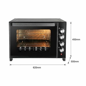 Horno Tostador Eléctrico de Convección Grande de 2800W y 100L, Multi-Idioma, Multi-Voltaje, Suministro OEM para Hoteles y Uso Comercial en UE, EE. UU., AU, RU - Product Image 3