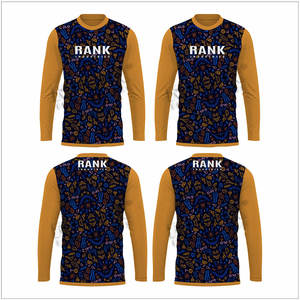 Camisetas de manga larga estampadas para hombre, perfectas para todas las estaciones, estilo casual, corte holgado, 100% algodón. - Product Image 6