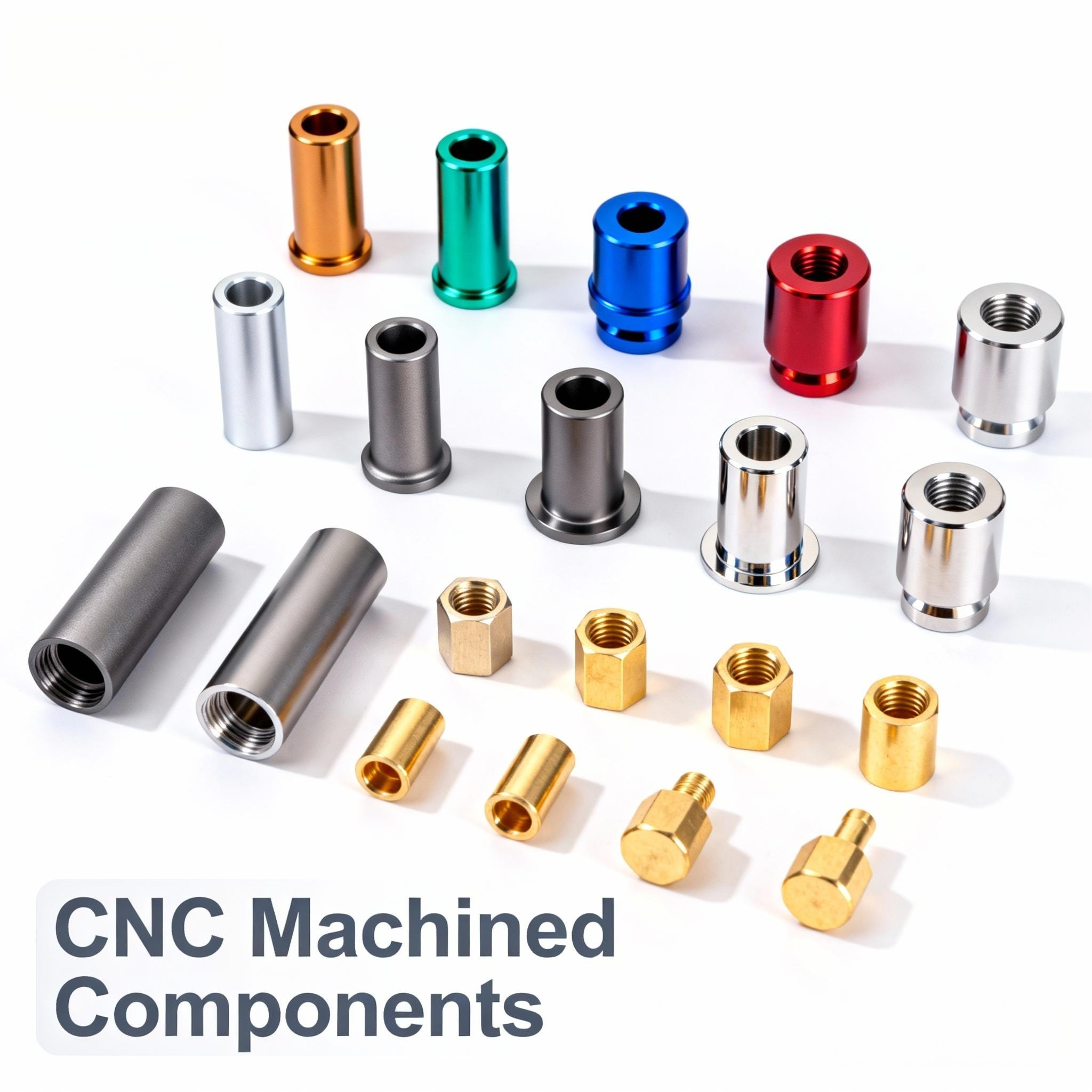 OEM Custom High Precision Mixed Metal CNC Parts with Anodized Polished and Brushed Surface Options for Milling Service