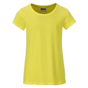 T-shirt basique en coton biologique pour filles – Merchandising promotionnel écoresponsable - Product Image 2
