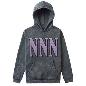 Sweat à capuche personnalisé pour homme, hiver, uni, manches longues, anti-boulochage, polaire, broderie chenille, logo, fabricant OEM ODM - Product Image 3