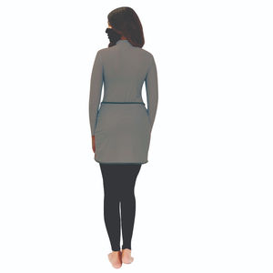 Nouveau maillot de bain islamique modeste pour femmes, burkini à manches longues, imprimé, respirant, séchage rapide, coupe haute - Product Image 2