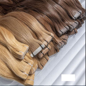 Extensions de cheveux vierges russes de qualité supérieure 7 pièces 16 pinces faciles à porter Double tirage sans emmêlement sans perte de cheveux indiens - Product Image 4