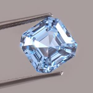 พลอยสีอะความารีนตัดเป็นชิ้นบางๆวัสดุอื่นๆคละขนาดสำหรับการทำเครื่องประดับ - Product Image 2