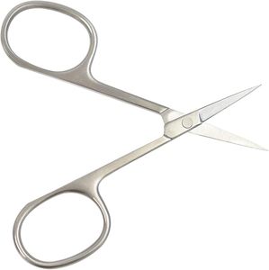 Tijeras para Uñas, Tijeras para Cutículas de Acero Inoxidable, Tijeras de Belleza Rectas para Vello Facial, Eliminación de Cutículas de Uñas - Product Image 5