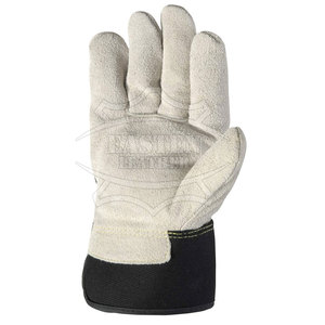 Nouveauté, gants de travail de qualité supérieure, dernier design, gants de sécurité en cuir, durables et respirants, sans silicone, prix de gros - Product Image 3