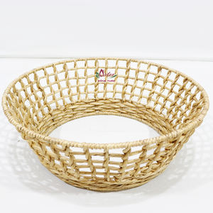 Artex Dong Thap Jacinto de agua Collar de árbol de Navidad, falda de árbol de vacaciones de mimbre tejido, decoración ecológica natural - Product Image 2