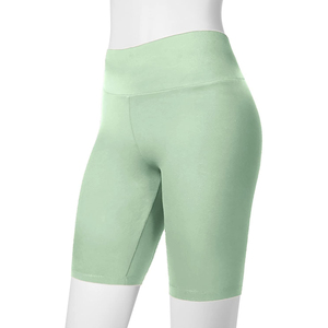 2025 OEM taille haute femmes Yoga course Shorts sans entrejambe vélo Shorts avec motif solide Gym Fitness porter des Leggings pour les femmes - Product Image 5