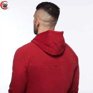 100% Cotton Fleece Gym Hoodie Plain Dyed Sportswear & Active Wear Sweatshirts for Winter for Exercise & Fitness - Product Image 2