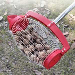 เครื่องเก็บเมล็ดผลไม้แบบยืดหดได้ <span class=keywords><strong>GT88</strong></span> พร้อมถังเก็บแบบกลับด้านได้ สำหรับเก็บวอลนัท เกาลัด และลูกกอล์ฟในสวน - Product Image 2