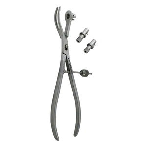 Fórceps de reducción ósea de alta calidad, guía de taladro ortopédico, fórceps estándar, venta al por mayor, cirujanos, hospitales, fórceps de reducción ósea - Product Image 1