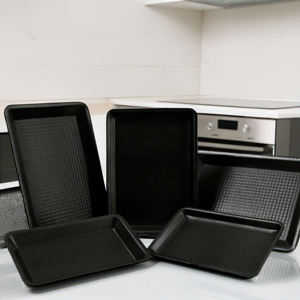 Viet Nam Plateau en plastique mousse jetable au design classique pour les boîtes de rangement d'emballages d'aliments frais de supermarché et bacs pour la viande et les fruits - Product Image 1