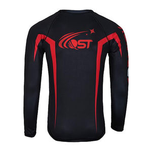 Camiseta Deportiva Personalizada con Protección UV, Transpirable, de Poliéster y Elastano, Unisex, Control de Humedad, Manga Larga, OEM - Product Image 5