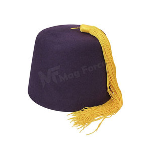 Chapeau Fez Maçonnique Shriners Personnalisé Imperméable Décontracté avec Pompon - Product Image 6