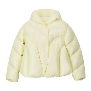 Blouson bombardier femme ultra léger couleur unie XL ample court décontracté mince simple boutonnage manteau bouffant hiver grande taille imprimé - Product Image 5