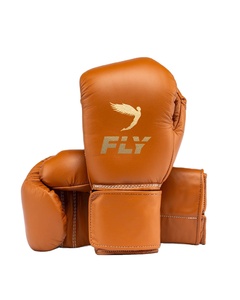 Gants de boxe professionnels en cuir véritable de qualité supérieure, sur mesure, couleur tan, pour entraînement et sparring, à lacets, CP-BG-63 - Product Image 1