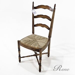 Fabricante de Sillas para Restaurantes, Número de Serie 1060, para Comedores con Materiales de Madera y Ratán - Product Image 6