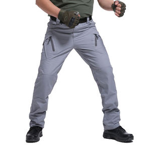 Pantalon cargo pour homme en coton 100% - Vente flash - Léger - Taille mi-haute - Décontracté - Respirant - Séchage rapide - Coupe droite - Multi-poches - Service OEM - Haute qualité - Product Image 3