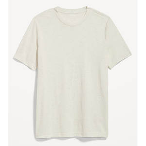 Camiseta de Algodón Orgánico 100% de Alta Calidad, Cuello Redondo, Manga Corta, Bajo MOQ OEM, Material Transpirable - Product Image 6