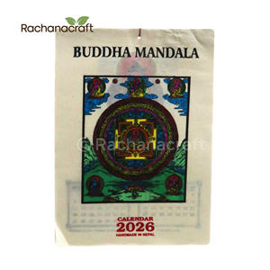 2026 thủ công giấy lokta lịch nepali thủ công phiên bản in - Product Image 2