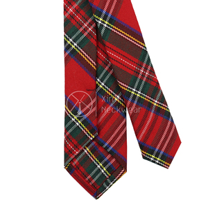Corbata de Tartán Escocesa de Algodón Tejido Jacquard Personalizada, Corbata de Lujo para <span class=keywords><strong>Hombre</strong></span>, Fabricante Mayorista OEM - Product Image 3