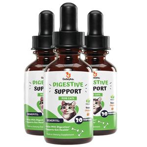 Suplemento para mascotas OEM ODM, gotas probióticas que eliminan el mal aliento del perro, suplemento dietético para mejorar la pérdida <span class=keywords><strong>de</strong></span> apetito del gato - Product Image 1