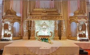 Modern <b>Wedding</b> Fiber Crystal Mandap Fiji <b>Wedding</b> Crystal Mandap Decoration Indian <b>Wedding</b> Crystal Mandaps Manufacturers - Product Image 2