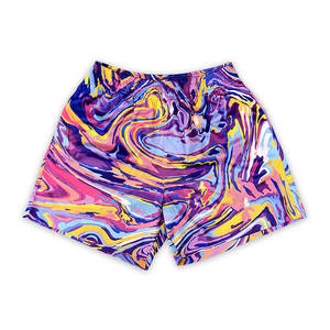 Shorts en coton à impression intégrale personnalisée, sublimation, écologiques, approvisionnement direct en usine, shorts décontractés à sublimation - Product Image 2