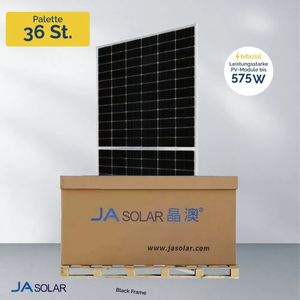 36x JA Solar 575W Vidrio-Vidrio JAM66D42 Módulo FV - Product Image 1