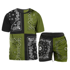 ชุดวอร์มสั้นกันเหงื่อสำหรับผู้ชายชุดวอร์มและเสื้อเชิ้ตสำหรับผู้ชายระบายอากาศได้ดี - Product Image 3