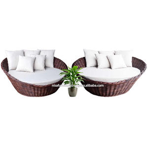 Wicker Natural <b>Rattan</b> Modern High Quality Eco-Friendly Lightweight Foam Filled <b>Egg</b> <b>Chair</b> Hand Woven Living Room Home Furniture - Product Image 1