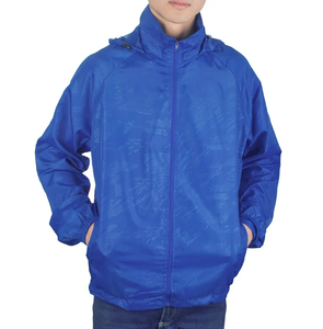 2025 nouvelle haute qualité hommes décontracté coupe-vent veste respirant étiquette personnalisée Polyester coupe-vent veste - Product Image 6