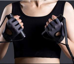 Protecteur de paume pour l'entraînement de gymnastique Protection de la paume Gants de fitness antidérapants Gants de fitness pour l'haltérophilie Vente à chaud Gants de fitness en silicone - Product Image 3