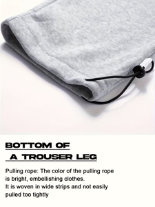 Pantalon de sport décontracté pour homme, vente chaude 2026, pantalon uni, léger, jogging de rue, taille élastique, exporté du Bangladesh - Product Image 5