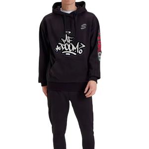 Sweat-shirts unisexes pour hommes et garçons, haute qualité, 100% coton, poids lourd, streetwear, logo personnalisé pour l'hiver - Product Image 5