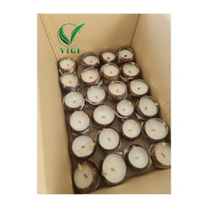 Velas de cáscara de coco sostenibles: el regalo perfecto para la máxima relajación - Product Image 3