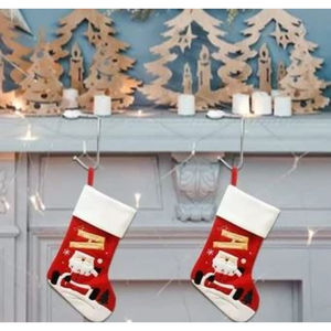 Top Sale Table Hook Silver Mantle <b>Christmas</b> Decoration Latest Design Stocking Holders in Wholesale Price - Product Image 5