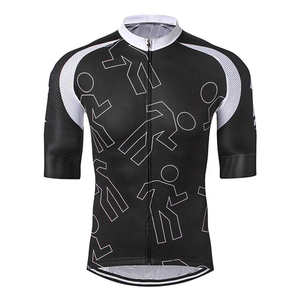 Maillot de Ciclismo Ligero para Hombre, de Secado Rápido, Tejido Transpirable, Mangas Cortas, para Entrenamiento Diario, Ciclismo al Aire Libre, Ciclismo de Carretera - Product Image 3