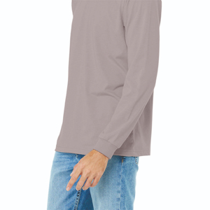 เสื้อยืดชายทรงเข้ารูปแบบบางที่กําหนดเองที่มีคุณภาพดี/ขายส่งเสื้อยืดแขนยาวผู้ชาย - Product Image 5