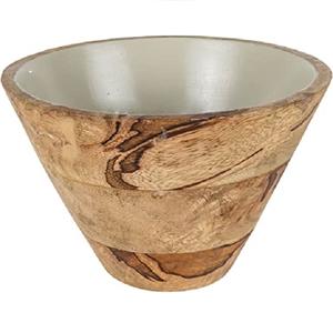 Style luxe bois de manguier à l'intérieur brillant fini fruits stockage bol mariage bonbons plat de service pique-nique Table bol décoratif - Product Image 3