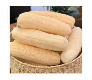 ใยบวบธรรมชาติ100% ธรรมชาติและสีเขียวเพื่อการห่อหุ้มวัสดุ Lufa สำหรับแสดงร่างกายอาบน้ำหรือล้างจาน - Product Image 2